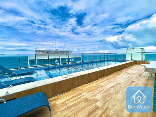 Apartamento Completo A 150m Da Praia Da Barra