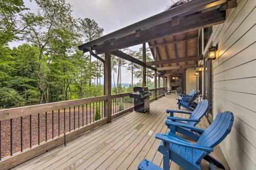 Charming Ellijay Escape Hot Tub And Game Room