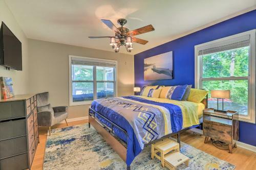 Lakefront Eatonton Getaway With Dock And Grill!