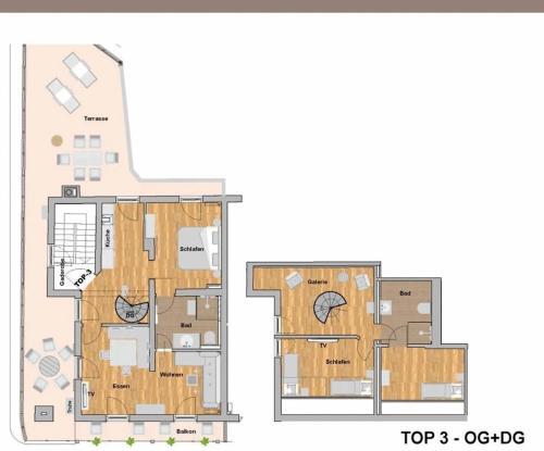 Apartamento Ferienwohnung Kaisereck Top 3