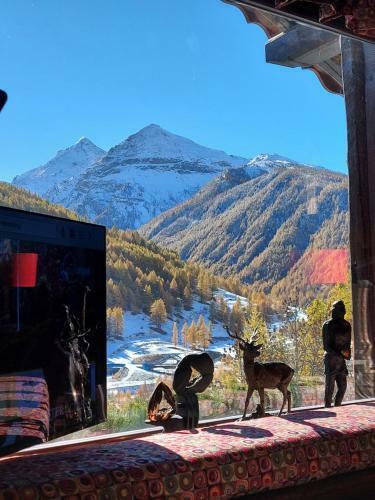 Apartamento Baita Con Vetrata E Caminetto