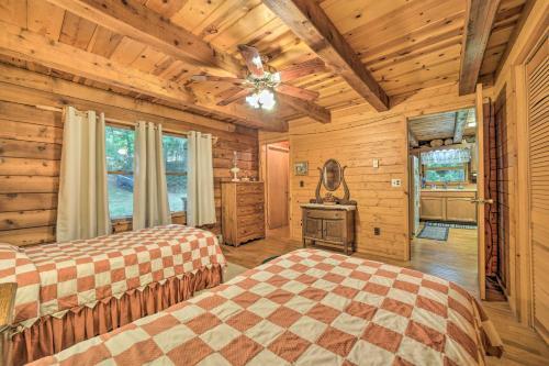 Scenic Creekside Cabin With Wraparound Porch!