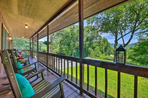 Mountainside Waynesville Hideaway With Fire Pit