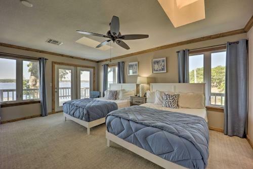 South Grand Lakefront Getaway With Deck And Dock!