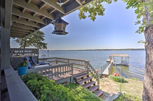 South Grand Lakefront Getaway With Deck And Dock!