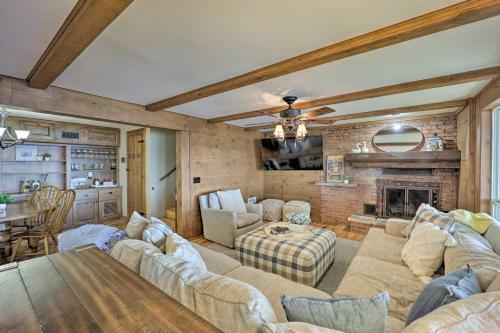South Grand Lakefront Getaway With Deck And Dock!