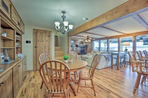 South Grand Lakefront Getaway With Deck And Dock!