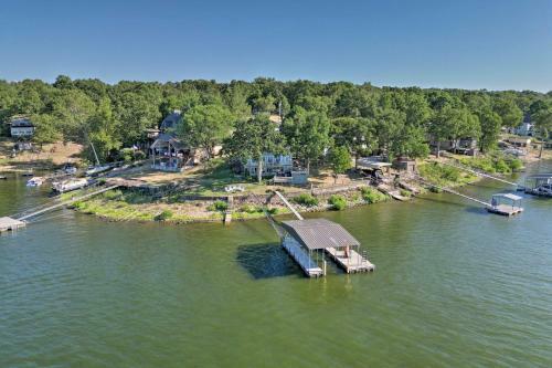South Grand Lakefront Getaway With Deck And Dock!