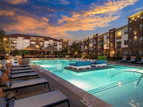 Apartamento Elegant King Bed Nrg/hobby Airport Area
