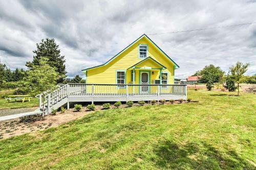 Bright Raymond Home, Half Mi To Willapa River!