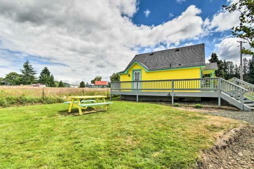Bright Raymond Home, Half Mi To Willapa River!
