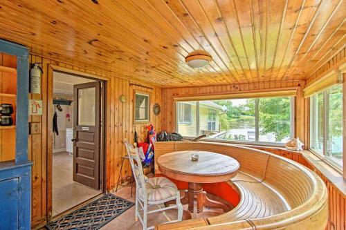 Charming Horicon Cottage And Dock On Rock River