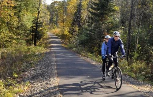 Home On Bike Trail