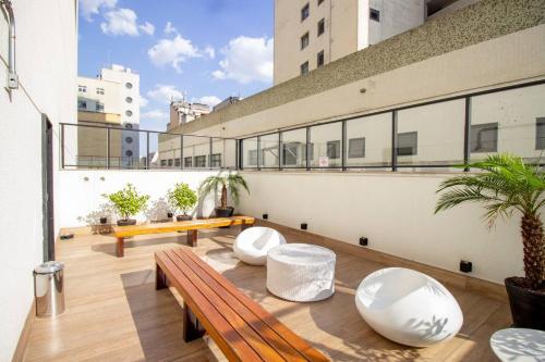 Apartamento Bhomy Rep�blica Design No Centro De Sampa Ar211