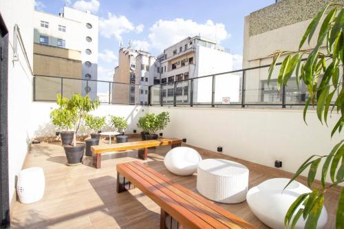 Apartamento Bhomy Rep�blica Design No Centro De Sampa Ar211