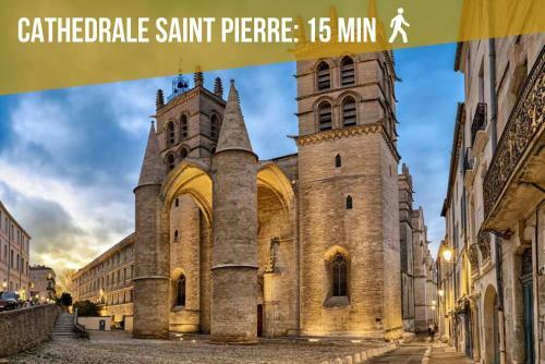 Apartamento Le Saint Roch-centre-free Parking-clim