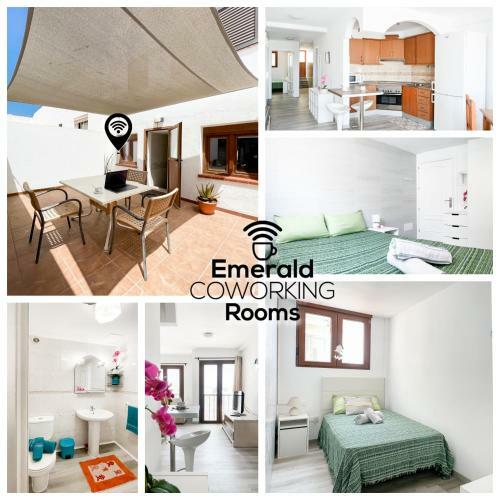 Apartamento Corralejo Emerald Coworking -3 Persons - Wifi Free