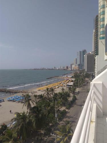 Apartamento Vista Al Mar En Edificio Mar Adentro Bocagrande