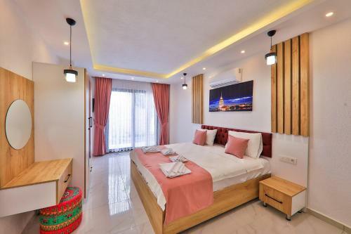 Apartamento Villa Hadrian Kapal? Havuzlu Ve Saunal?