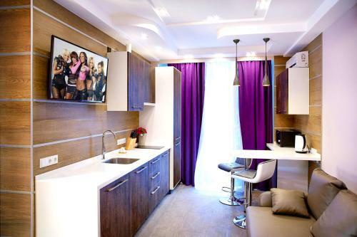 Sauna, Big Jacuzzi , Khreshchatyk Apartments