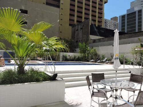 Apartamento 64 Flat Pitangueiras 1 Quadra Praia Com Wifi