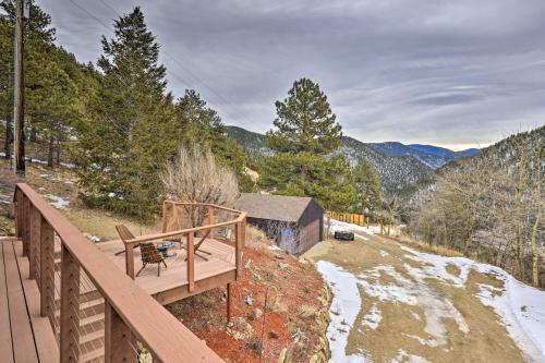 Idaho Springs Retreat With Deck, Mountain Views