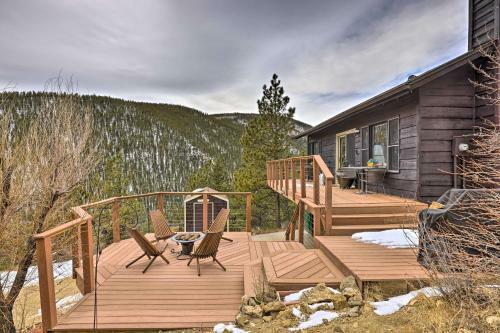 Idaho Springs Retreat With Deck, Mountain Views