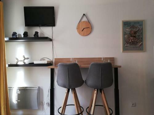 Apartamento Studio Centre-ville Avec Terrasse Et Parking S�curis� Gratuit