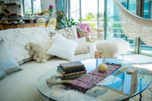 Apartamento 25' Balcony 13' Windows Boho Decor Pool Open