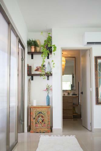 Apartamento 25' Balcony 13' Windows Boho Decor Pool Open