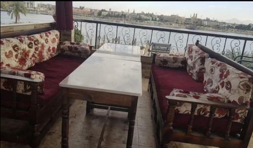 Apartamento Luxor 1 Bed 4ppl Egyptian Feel Nile View Cozy Flat