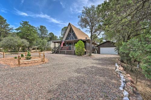 Hikers Paradise Payson A-frame With Fire Pit!