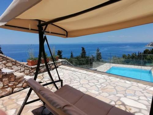 Villa Ioli At The Sea Breathtaking View & Sunset