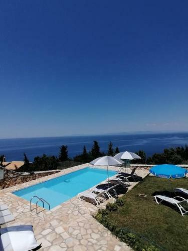 Villa Ioli At The Sea Breathtaking View & Sunset