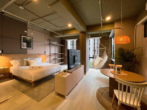 Apartamento Brigth Loft In Laureles