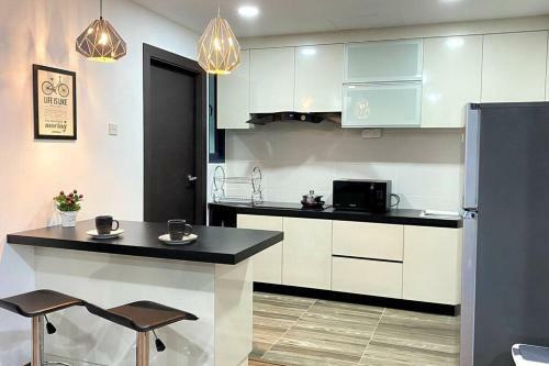 Apartamento #2.1 Jazz Suites Large Bed Vivacity Kuching 3rooms