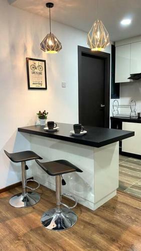 Apartamento #2.1 Jazz Suites Large Bed Vivacity Kuching 3rooms