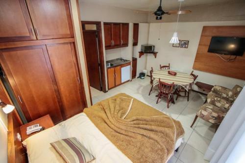 Apartamento Flat No Residencial Pousada Serrano Centro Gramado