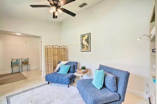 Peaceful Home With Yard, Walk To Rainbow River!