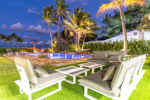 Private Beachfront Resort Style Home ..