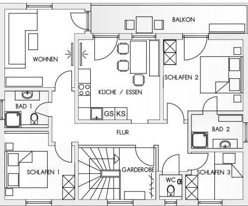 Apartamento Landhaus Gappmaier