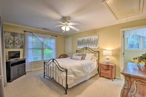Big Canoe Retreat With Deck And Golf Course Views