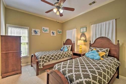 Big Canoe Retreat With Deck And Golf Course Views