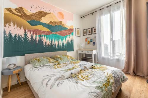 Apartamento Guestready - Colourful And Spacious Apt For 4pax In Drancy