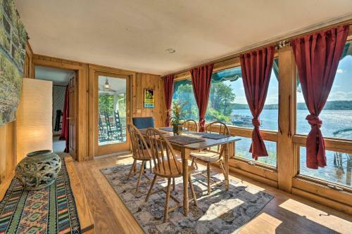 Scenic Meredith Hideaway With Dock And Beach!