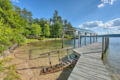 Scenic Meredith Hideaway With Dock And Beach!