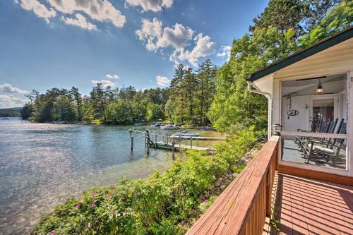 Scenic Meredith Hideaway With Dock And Beach!