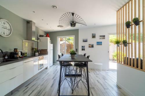 Corocama - Cosy Maison Bois Avec Piscine