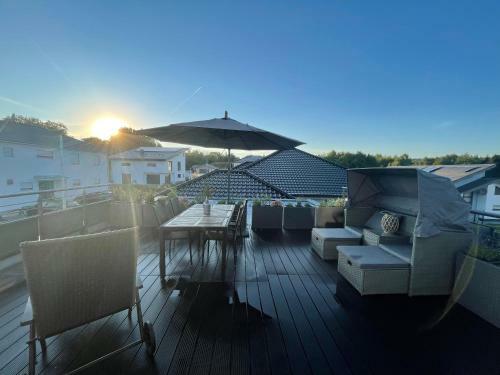 Apartamento Seeblick, Terrasse, Elek. Boxspringbett, Gro�z�gig