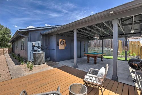 Groovy Austin Hideaway With Outdoor Game Patio!